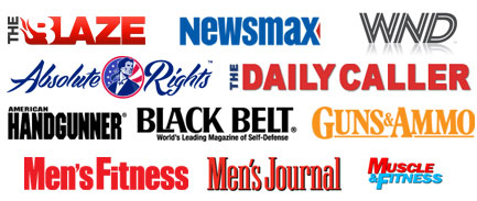 As Seen On: American Handgunner, Black Belt Magazine, Guns & Ammo, Men's Fitness, Men's Journal, Muscle & Fitness